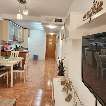 Bajo En Primera Linea De Vera-Playa Con Piscina Privada! Luaran gambar