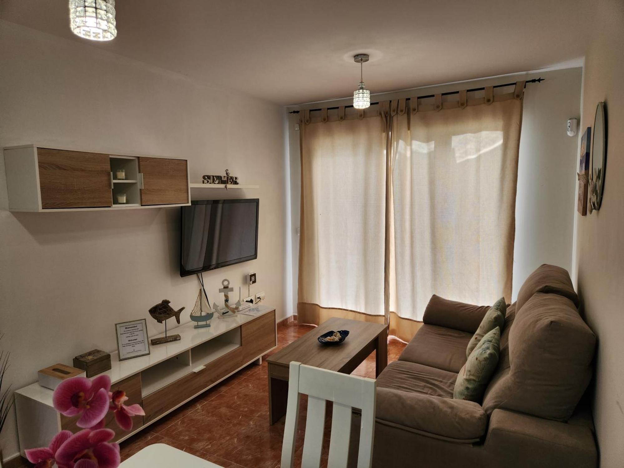 Bajo En Primera Linea De Vera-Playa Con Piscina Privada! Luaran gambar