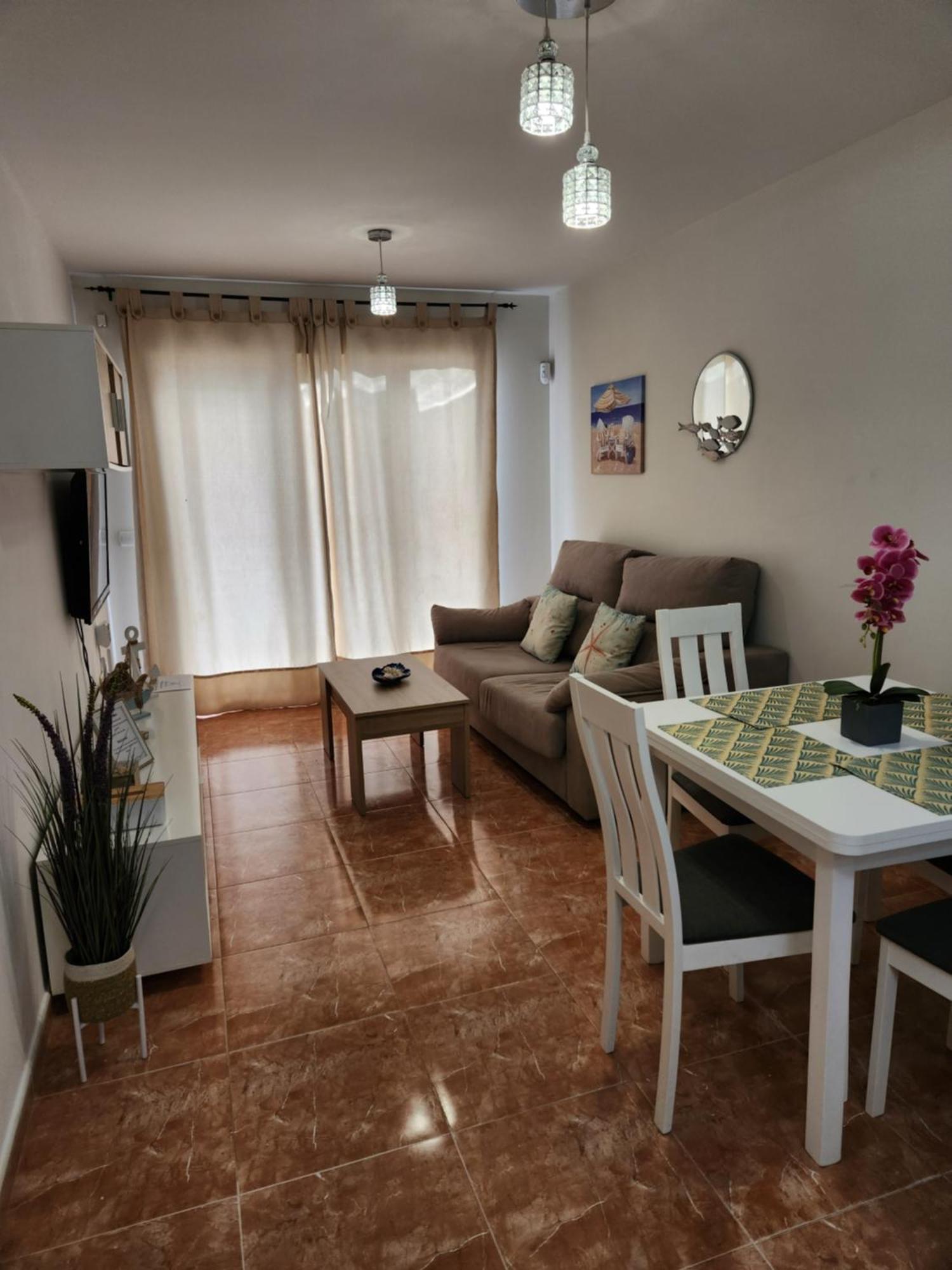 Bajo En Primera Linea De Vera-Playa Con Piscina Privada! Luaran gambar