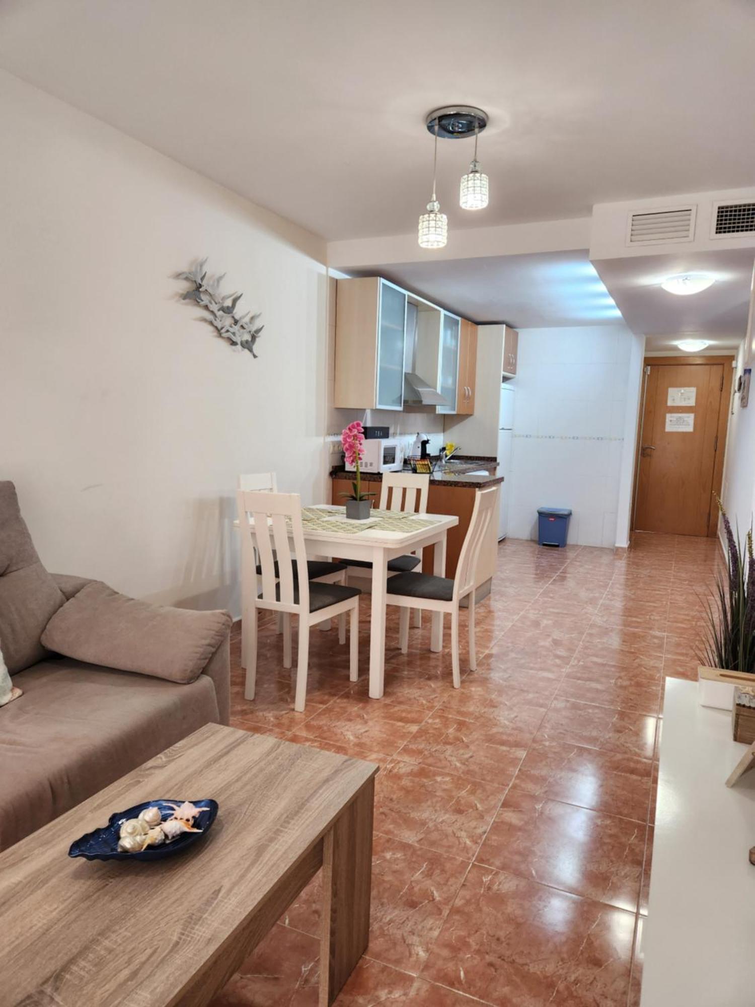 Bajo En Primera Linea De Vera-Playa Con Piscina Privada! Luaran gambar