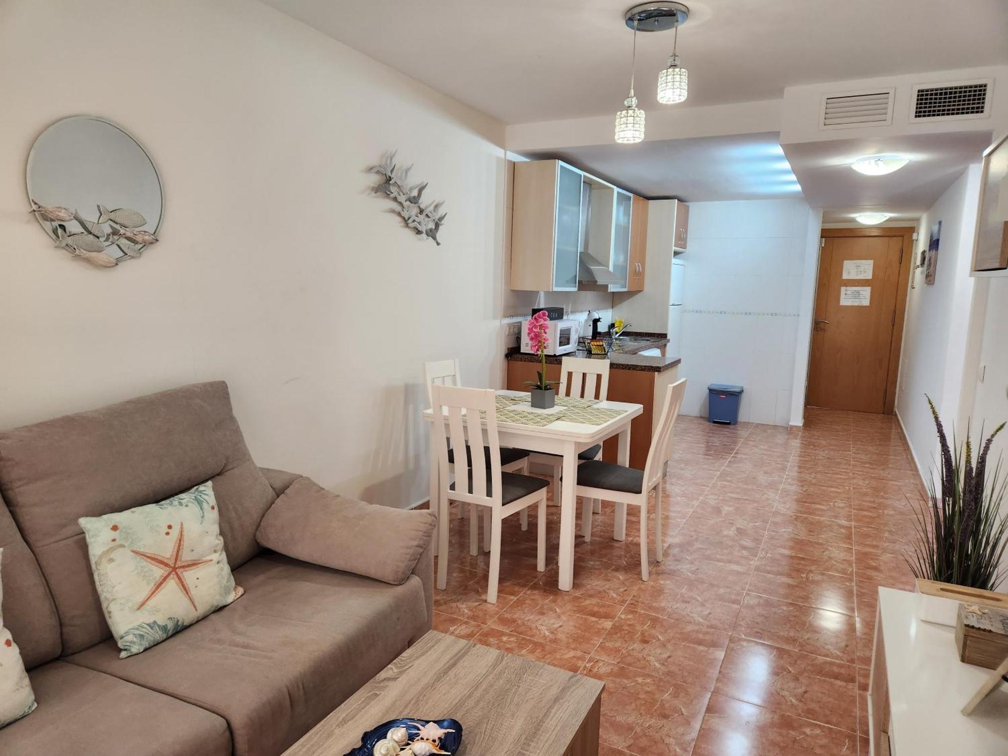 Bajo En Primera Linea De Vera-Playa Con Piscina Privada! Luaran gambar
